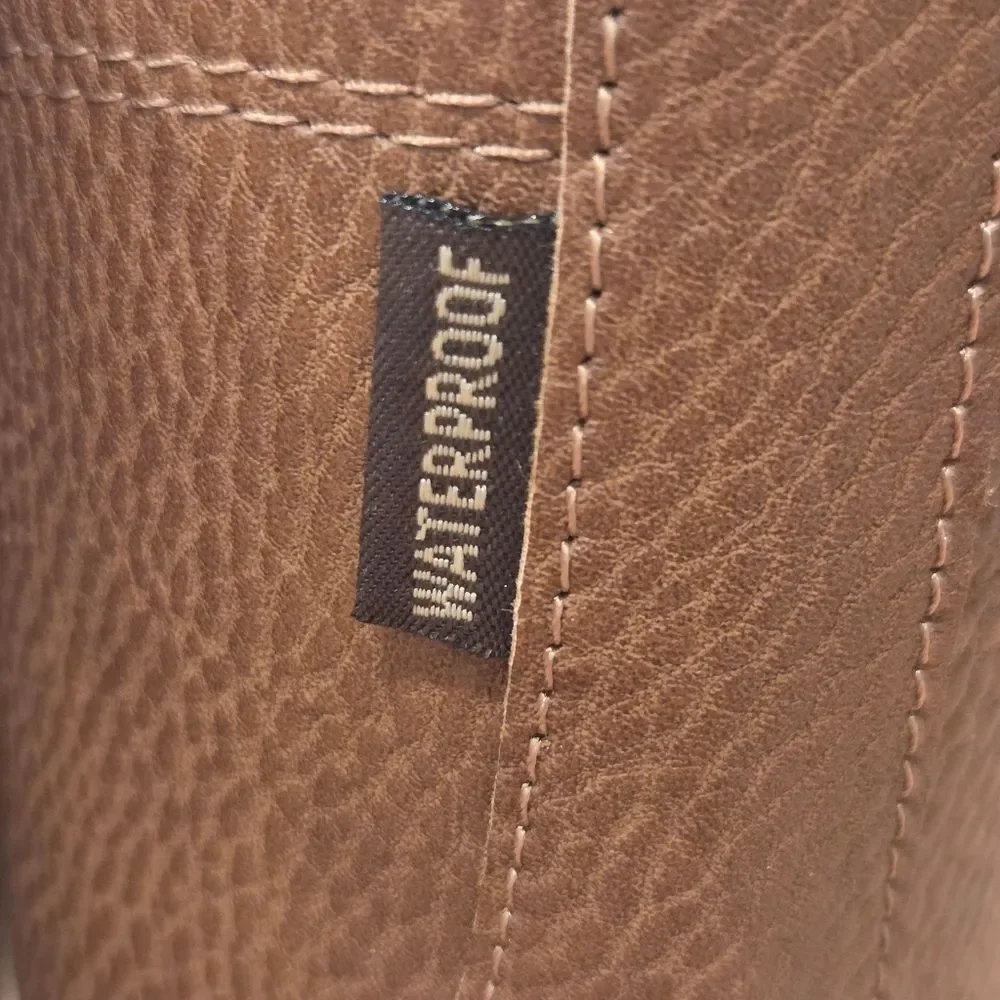 NEW JBU Brown & Navy Maplewood Waterproof 2022 Fall Women's Duck Boots 7